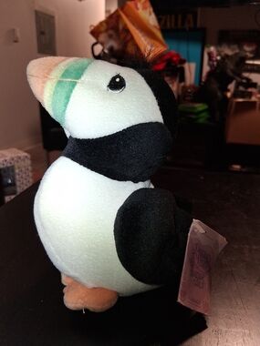 Enesco Precious Moments Tender Tails Puffin Plush.